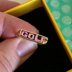Golf Wang | Jewelry | Golf Wang No Strings Ring Pink Gold
